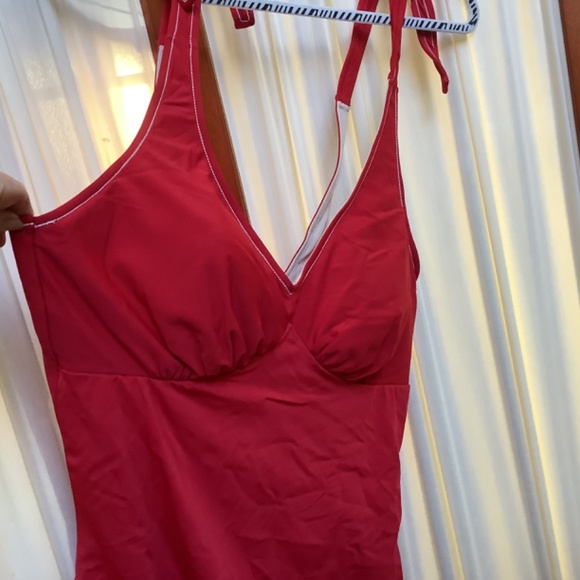 Eloquii Red Women's One Piece Swimsuit - Picture 7 of 10